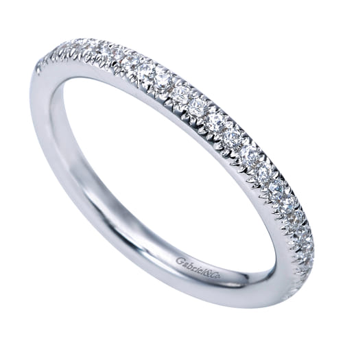 14K White Gold Matching Wedding Band 14K White Gold Matching Wedding Band