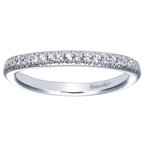 14K White Gold Matching Wedding Band 14K White Gold Matching Wedding Band