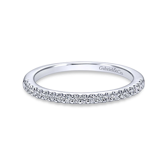 Gabriel - 14K White Gold Matching Wedding Band