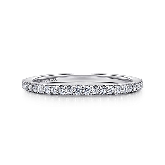 Gabriel - 14K White Gold Matching Wedding Band