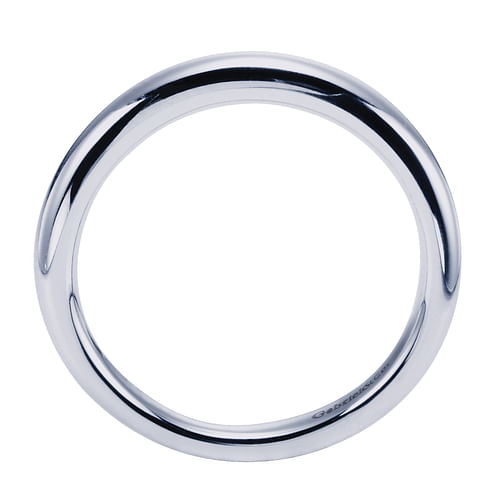 14K White Gold Matching Wedding Band