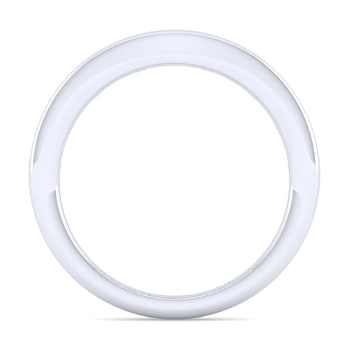 14K White Gold Matching Wedding Band