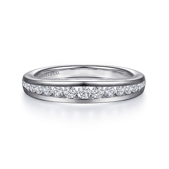 Gabriel - 14K White Gold Matching Wedding Band