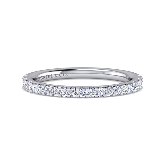 Gabriel - 14K White Gold Matching Wedding Band