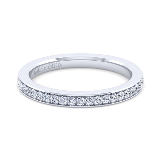 Gabriel - 14K White Gold Matching Wedding Band