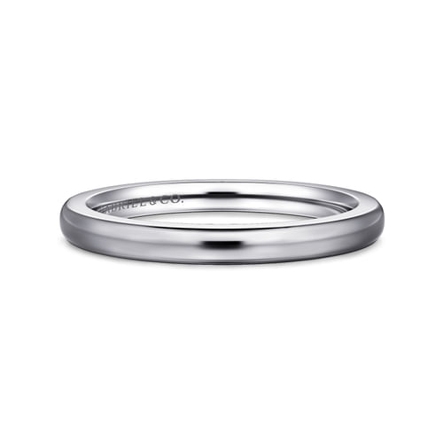 14K White Gold Matching Wedding Band