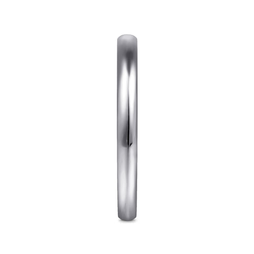 14K White Gold Matching Wedding Band