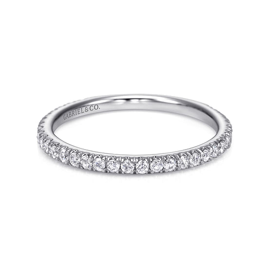 Gabriel - 14K White Gold Matching Wedding Band