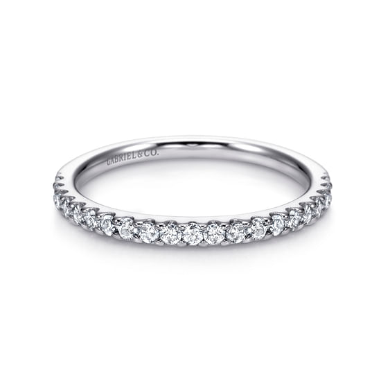 Gabriel - 14K White Gold Matching Wedding Band