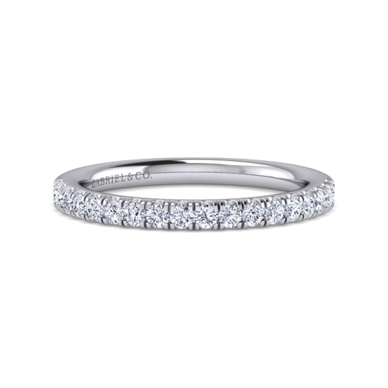 Gabriel - 14K White Gold Matching Wedding Band