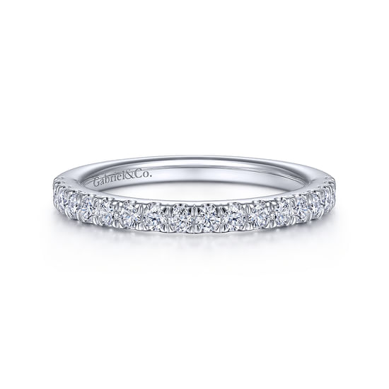 Gabriel - 14K White Gold Matching Wedding Band