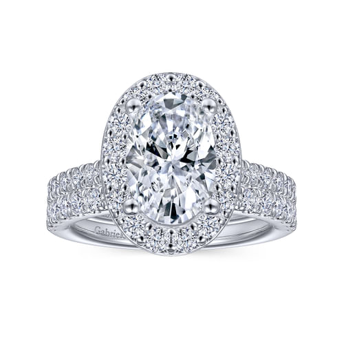 14K White Gold Matching Wedding Band
