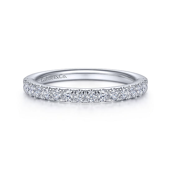 Gabriel - 14K White Gold Matching Wedding Band