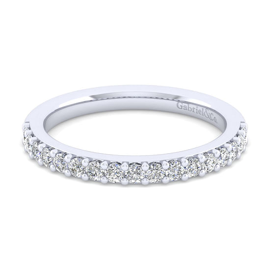 Gabriel - 14K White Gold Matching Wedding Band