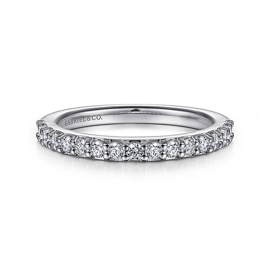 Gabriel - 14K White Gold Matching Wedding Band