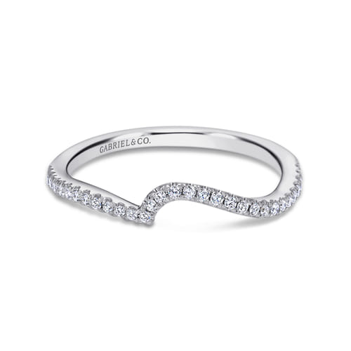 14K White Gold Matching Wedding Band 14K White Gold Matching Wedding Band