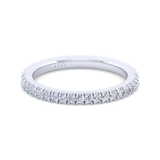 Gabriel - 14K White Gold Matching Wedding Band
