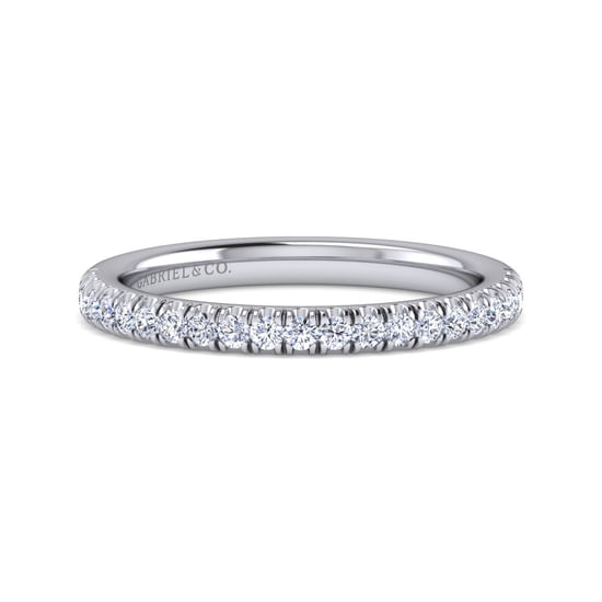 Gabriel - 14K White Gold Matching Wedding Band