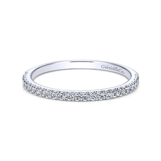 Gabriel - 14K White Gold Matching Wedding Band