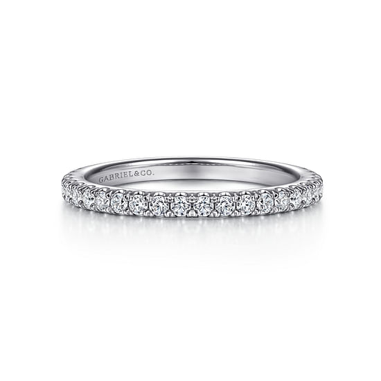 Gabriel - 14K White Gold Matching Wedding Band