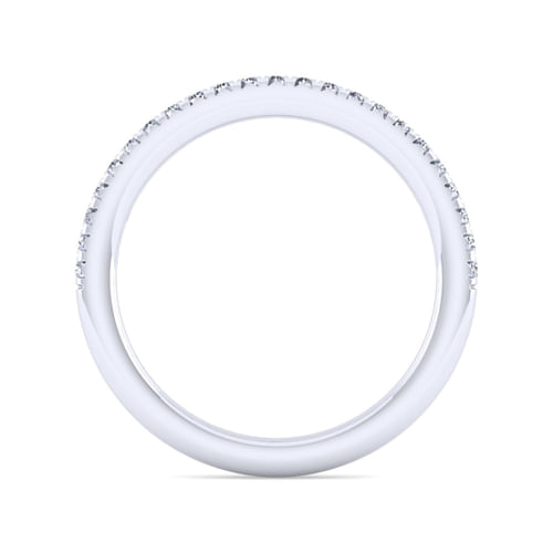 14K White Gold Matching Wedding Band
