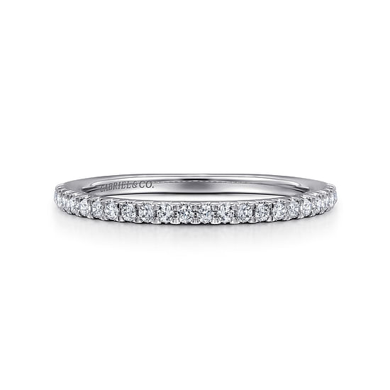 Gabriel - 14K White Gold Matching Wedding Band