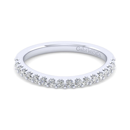 Gabriel - 14K White Gold Matching Wedding Band