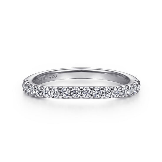 Gabriel - 14K White Gold Matching Wedding Band