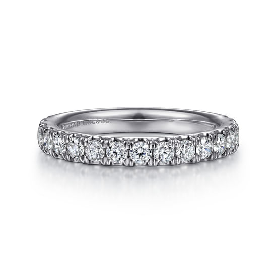 Gabriel - 14K White Gold Matching Wedding Band