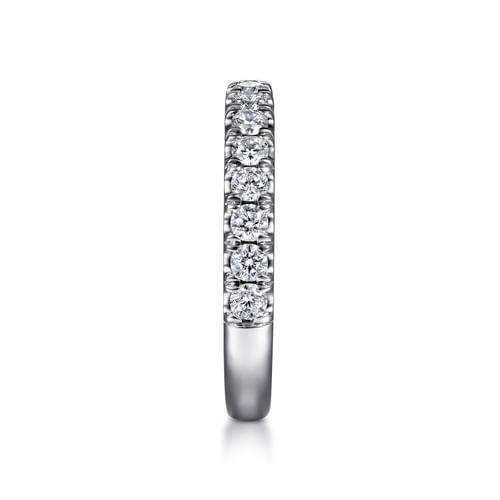 14K White Gold Matching Wedding Band