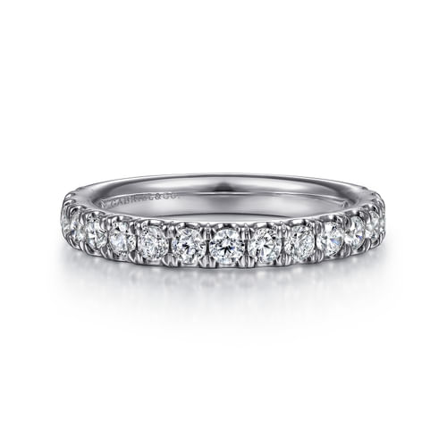 14K White Gold Matching Wedding Band