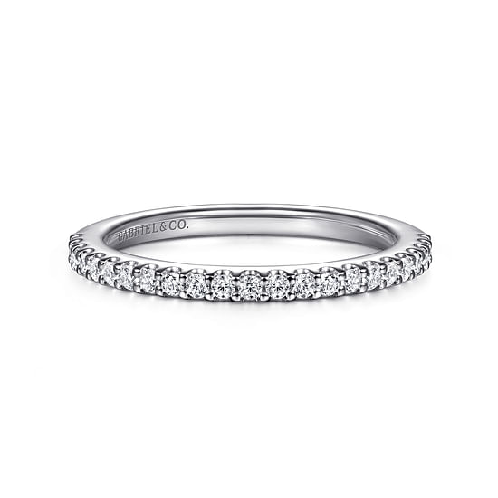 Gabriel - 14K White Gold Matching Wedding Band