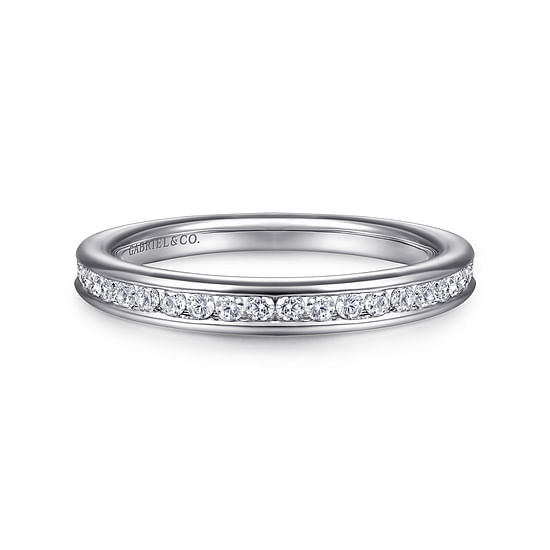 Gabriel - 14K White Gold Matching Wedding Band