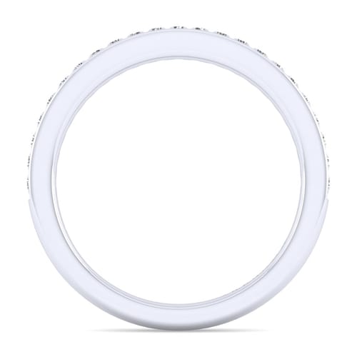 14K White Gold Matching Wedding Band