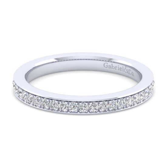 Gabriel - 14K White Gold Matching Wedding Band Gabriel - 14K White Gold Matching Wedding Band
