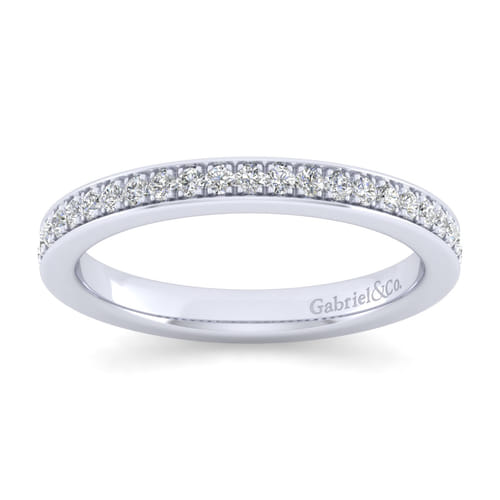14K White Gold Matching Wedding Band 14K White Gold Matching Wedding Band