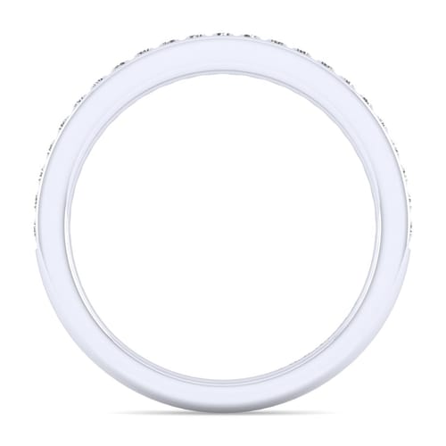 14K White Gold Matching Wedding Band