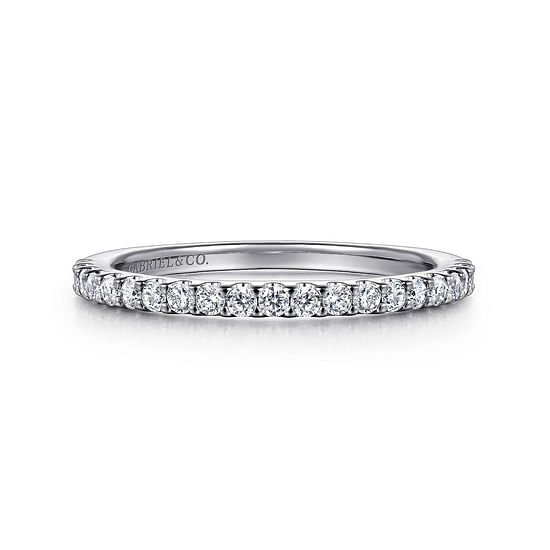 Gabriel - 14K White Gold Matching Wedding Band