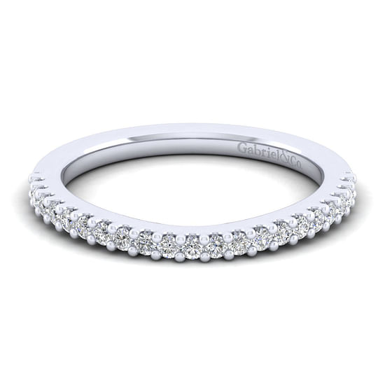 Gabriel - 14K White Gold Matching Wedding Band