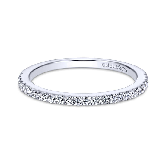 Gabriel - 14K White Gold Matching Wedding Band