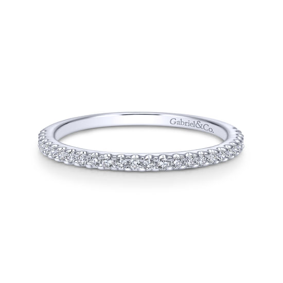 Gabriel - 14K White Gold Matching Wedding Band
