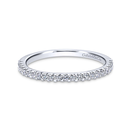 Gabriel - 14K White Gold Matching Wedding Band