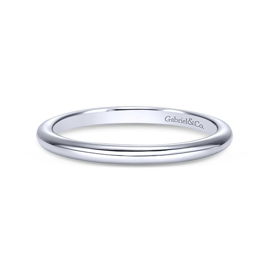 Gabriel - 14K White Gold Matching Wedding Band