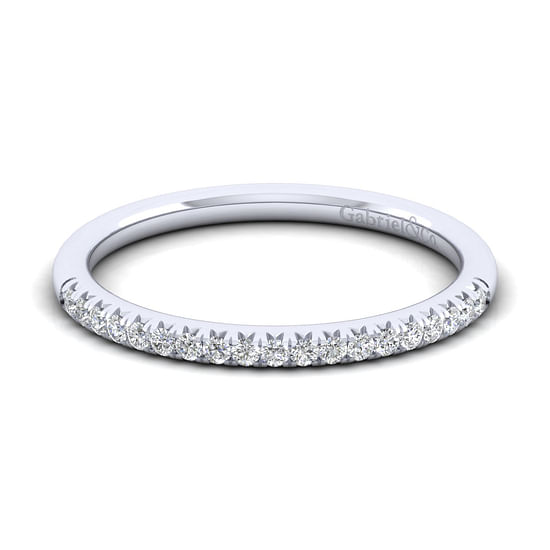 Gabriel - 14K White Gold Matching Wedding Band