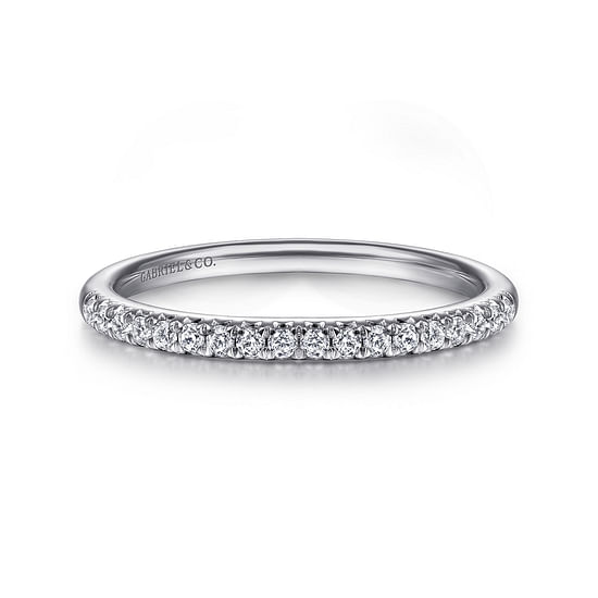 Gabriel - 14K White Gold Matching Wedding Band