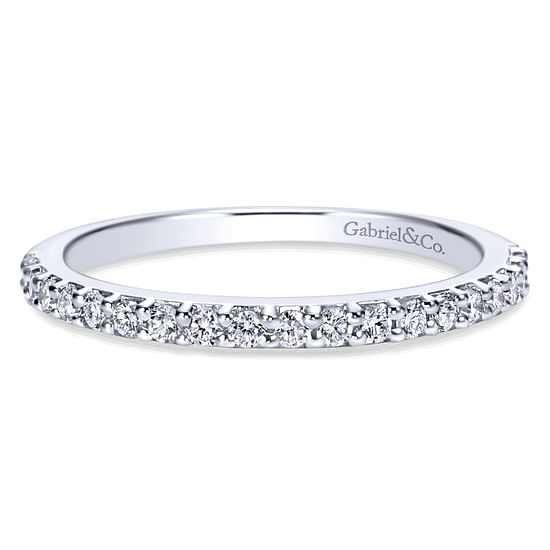 Gabriel - 14K White Gold Matching Wedding Band