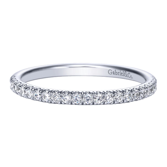 Gabriel - 14K White Gold Matching Wedding Band