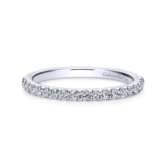 Gabriel - 14K White Gold Matching Wedding Band
