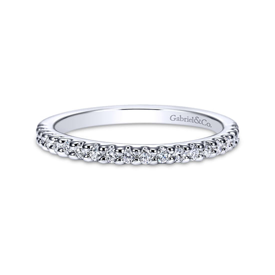 Gabriel - 14K White Gold Matching Wedding Band