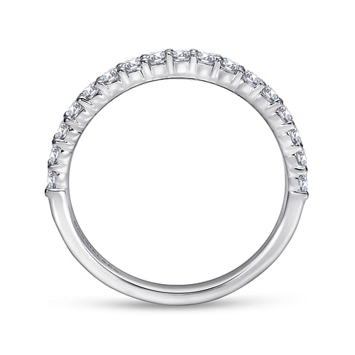 14K White Gold Matching Wedding Band